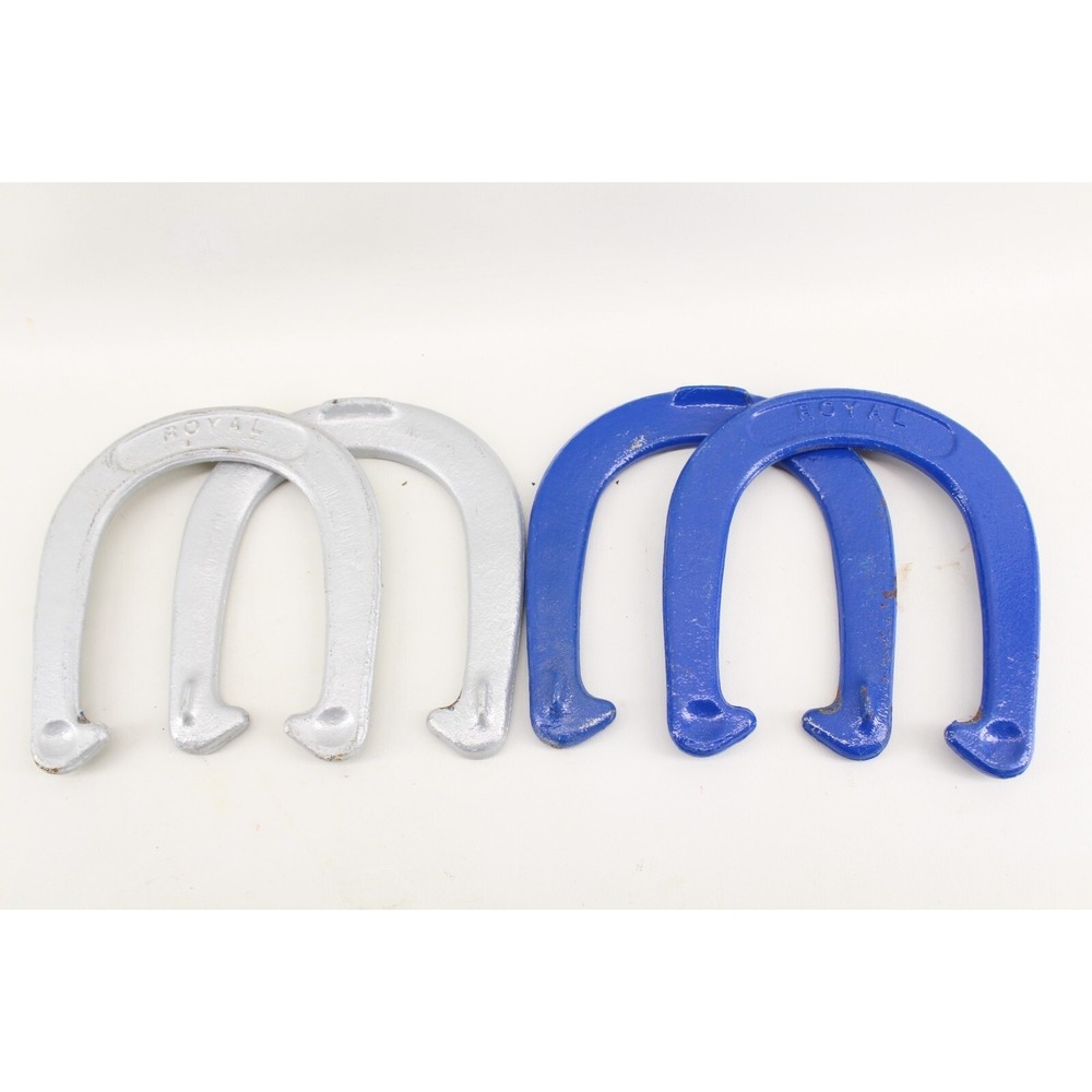 Vintage Royal Horseshoe Set‎ Of 4 St Pierre Worcester MA USA Made